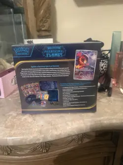 Sealed In Hand Pokemon TCG Mega Evolution Pokemon Center Phantasmal Flames ETB - Image 3
