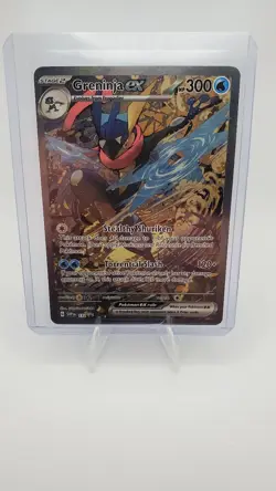 Greninja EX 132 Scarlet & Violet Black Star Promo Holo Pokemon TCG - Image 3