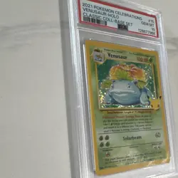 Pokemon Venusaur 15/102 Celebrations Classic Collection Holo PSA 10 - Image 3