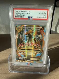 2016 POKEMON XY FA/M CHARIZARD EX EVOLUTIONS PSA 10 GEM MINT - Image 1