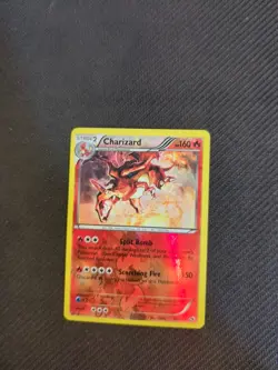 Charizard 19/113 Legendary Treasures Reverse Holo Pokemon LP - Image 3