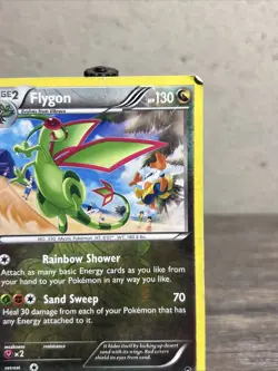 Flygon 76/111 XY-Furious Fists Reverse Holo-Pokemon TCG-Fast Shipping-Played! - Image 3