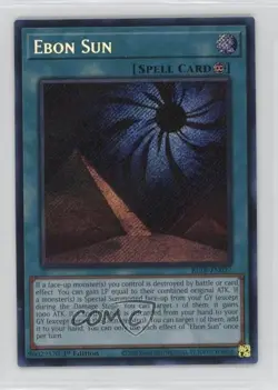 Ebon Sun SE 1st Ed. YuGiOh Battles of Legend: Terminal Revenge #BLTR-EN027 - Image 1