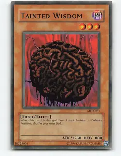 Tainted Wisdom #MRD-081 Yugioh Card - Image 1