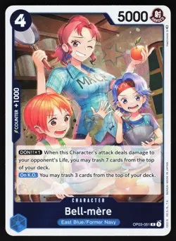 Bell-mere OP03-051 One Piece TCG Foil R NM - Image 1