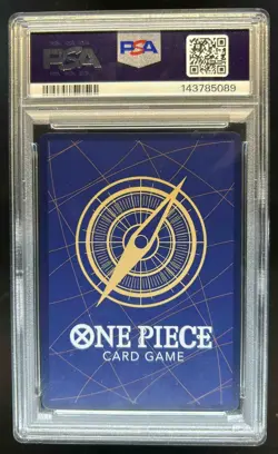 2025 One Piece Monkey D. Luffy Set Sail Event Rare R #OP10-111 PSA 10 - Image 2