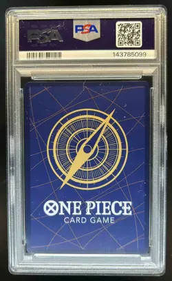 2025 One Piece Monkey D. Luffy Set Sail Event Rare R #OP10-111 PSA 10 - Image 2