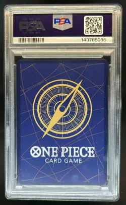 2025 One Piece Monkey D. Luffy Set Sail Event Rare R #OP10-111 PSA 10 - Image 2