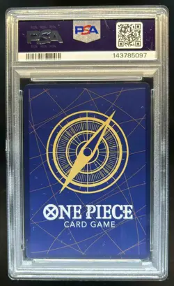 2025 One Piece Monkey D. Luffy Set Sail Event Rare R #OP10-111 PSA 10 - Image 2