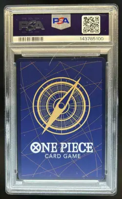 2025 One Piece Monkey D. Luffy Set Sail Event Rare R #OP10-111 PSA 10 - Image 2