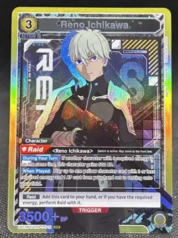 Reno Ichikawa - Union Arena - Kaiju No. 8 - UE12BT/KJ8-1-012 - SR NM - Image 1