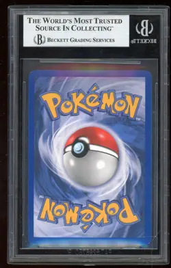 2005 Pokemon Gold Star Rayquaza EX Deoxys Holo Card #107 - BGS 8.5 - Image 2