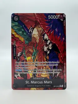 One Piece Card Game St. Marcus Mars OP13-091 - Alt Art- Carrying on His Will - Image 1