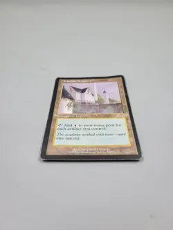 Tolarian Academy Magic The Gathering Urza's Saga MTG Card Heavy Play/Damage - Image 2