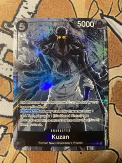 Bandai One Piece Card Game Kuzan OP10-082 SR - Image 1