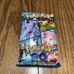 Pokemon GO Booster Pack Pokemon TCG New Factory Sealed English 10 Cards - Image 1