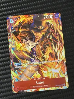 Sabo (Illustration Box Vol.5) OP05-007 One Piece Promotion Cards Foil - Image 1