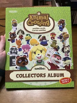 Animal Crossing Amiibo Cards Collectors Album Serie 1 Complete Set - Image 1
