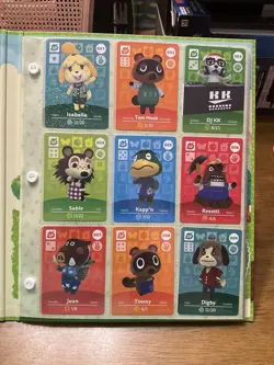 Animal Crossing Amiibo Cards Collectors Album Serie 1 Complete Set - Image 4