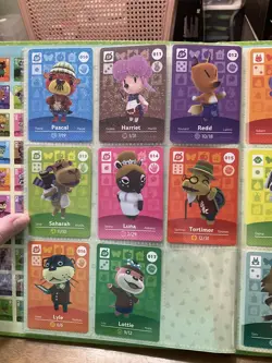 Animal Crossing Amiibo Cards Collectors Album Serie 1 Complete Set - Image 5