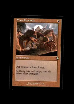 Innistrad Remastered #400 Mass Hysteria (Retro Frame) - Image 1