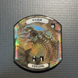MTG - Foil - Wurm - Ultra Pro - Relic Token - 2018 - Image 1