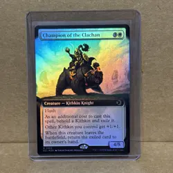 Champion of the Clachan (Extended Art) Lorwyn Eclipsed Foil - Image 1
