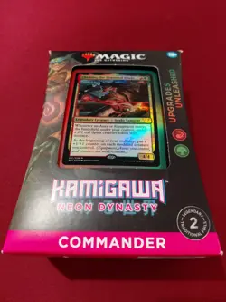 MTG Kamigawa: Neon Dynatsy Commander pre-built Upgrades Unleashed NEW - Image 1