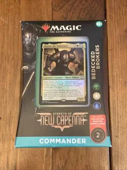 MTG Sealed Commander Deck Streets Of New Capenna Bedecked Brokers - Image 1