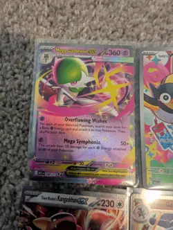 Pokemon Ascended Heroes Lot Of 6: Wattrel 231 Mega Gardevoir EX Stunfisk EX - Image 2