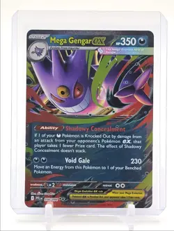 MEGA GENGAR EX 2025 POKEMON PHANTASMAL FLAMES DOUBLE RARE 056/194 Q5550 - Image 1