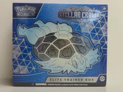 2024 Pokemon Scarlet & Violet Stellar Crown Factory Sealed ETB Elite Trainer Box - Image 1