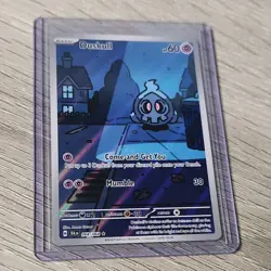 Pokemon Duskull Illustration Rare Full Art Holo Sv: Shrouded Fable 068/064 2024 - Image 3