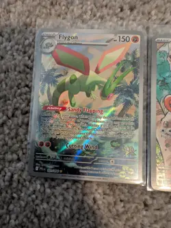 Pokemon Phantasmal Flames IR Lot Of 3: Meowth 106 Flygon 101 Wooper 102 - Image 2