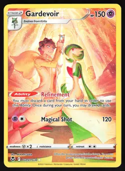 Gardevoir TG05/TG30 Pokemon SWSH12: Silver Tempest Trainer Gallery Ultra Rare N - Image 1