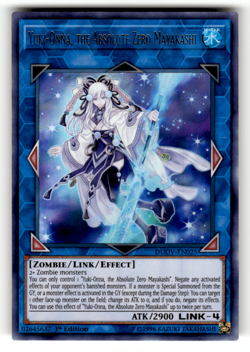 Yuki-Onna, the Absolute Zero Mayakashi DUOV-EN025 1st Edition Ultra Rare Duel Ov - Image 1