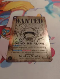 Monkey. D. Luffy OP05-119 WANTED SP Alt. One Piece “Emperors in the New World” - Image 1