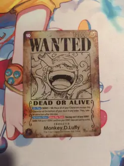 Monkey. D. Luffy OP05-119 WANTED SP Alt. One Piece “Emperors in the New World” - Image 2