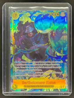 2025 One Piece Legacy of the Master Bartholomew Kuma Alternate Art #OP12-119 - Image 1