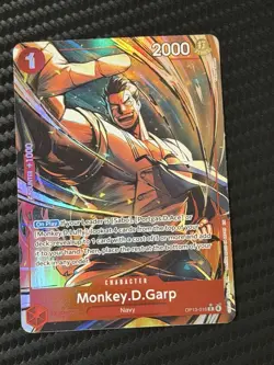 Monkey.D.Garp (Alternate Art) OP13-016 Carrying On His Will - One Piece -English - Image 1