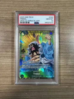 Trebol 2023 One Piece OP04 Alternate Art #030 PSA 10 - Image 1