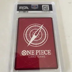 One Piece Portgas D. Ace Leader OP03-001 Sabo/Luffy Special Goods Set PSA 10 - Image 2