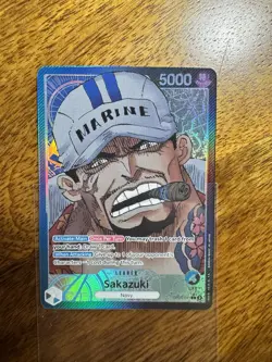 One Piece Sakazuki OP05-041 Parallel L Awakening of the New Era NM - Image 1