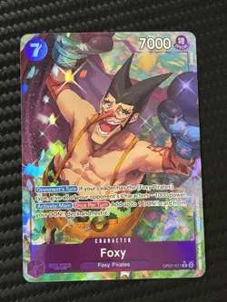 Foxy OP07-071 English One Piece 500 Years in the Future Alternate Art NM - Image 1
