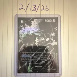 One Piece CCG Kuzan Special Character Card OP10-082 5000 Power Holo - Image 1