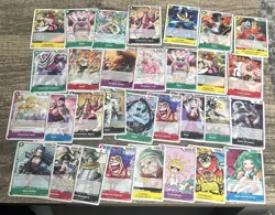 One Piece Bulk Lot Assorted Sets Cards Near Mint uc common rare sr 127 cards - Image 5