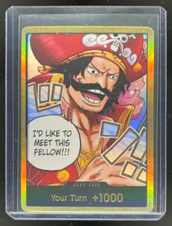One Piece TCG Don!! Card Your Turn +1000 I'd Like To Meet This Fellow!!! #NNO - Image 1