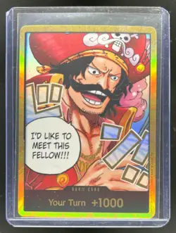 One Piece TCG Don!! Card Your Turn +1000 I'd Like To Meet This Fellow!!! #NNO - Image 1