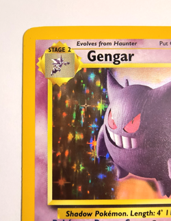 Gengar 5/62 Fossil Holo Rare Pokemon Card LP Light Play Condition - Image 3