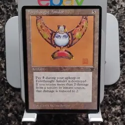 Magic: The Gathering Forethought Amulet Artifact Regular 1994 Melissa Benson - Image 1